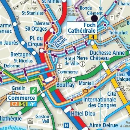 Charmant Et Lumineux T2 Centre Ville Au Calme Нант Екстер'єр фото